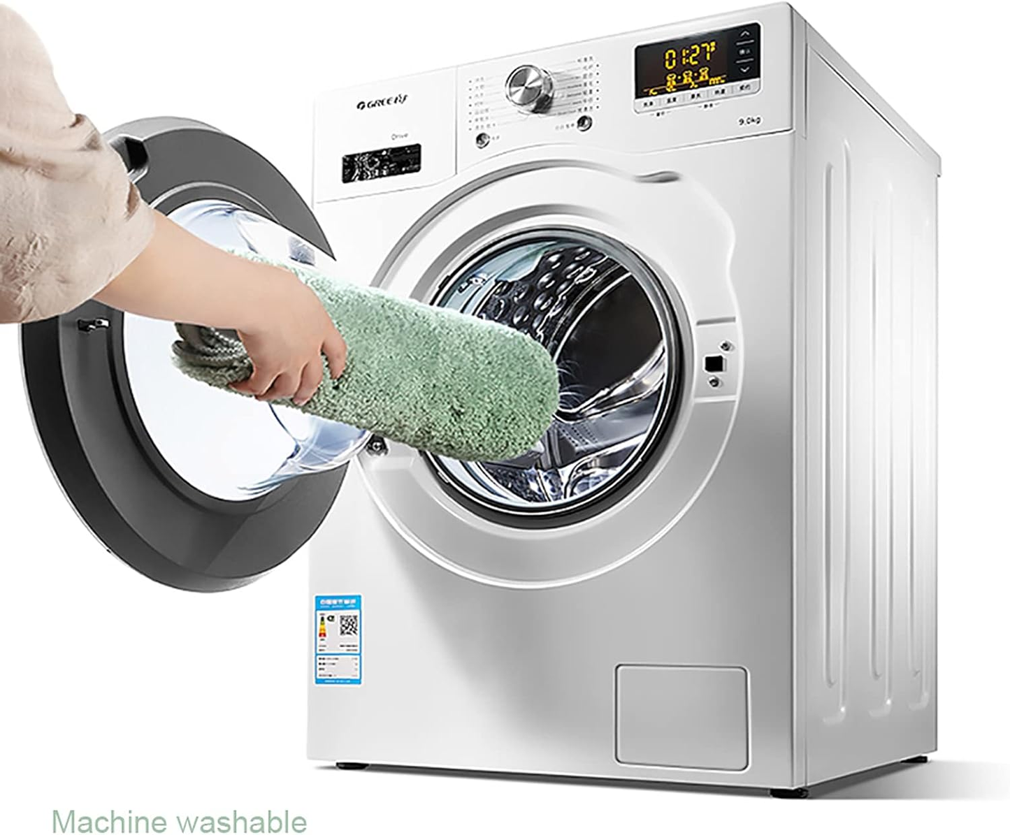Bathroom Rug Mat, Extra Soft and Absorbent Bathroom Rugs, Bath Rugs Non-Slip, Machine Washable Bath Mats for Tub, Shower, and Bath Room. (Light Green, 16″✖24”)