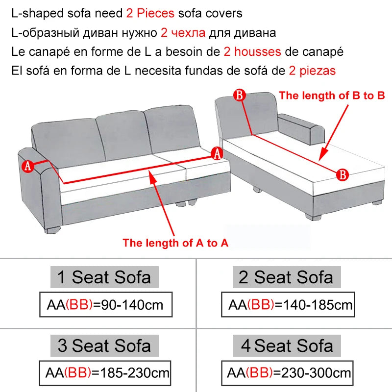 Elastic Sofa Cover for Living Room Adjustable Marble Sofas Chaise Covers Lounge Sectional Couch Corner Sofa Slipcover L Shape