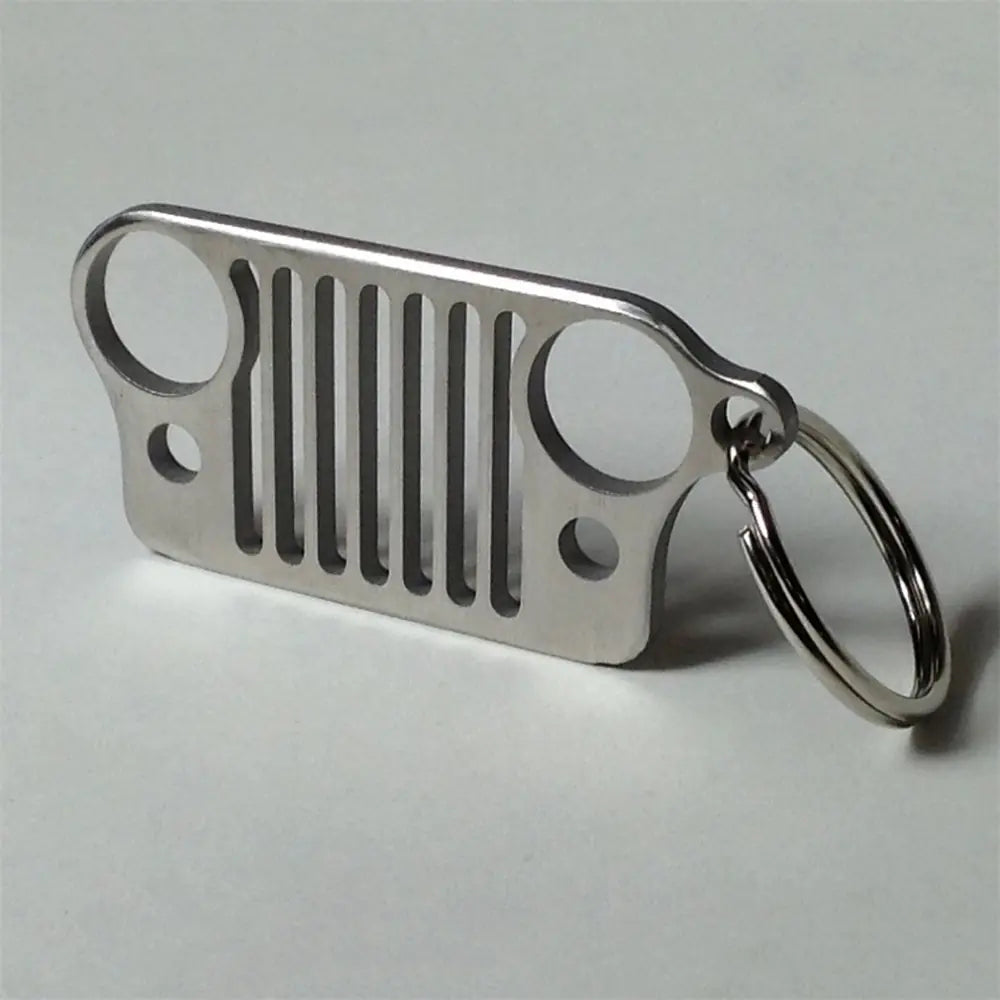 Stainless Steel Grill Keychain