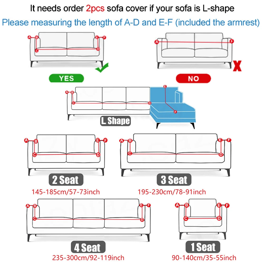 Christmas Sofa Covers for Living Room Sectional Corner Sofa Cover Elastic Couch Cover Slipcover Christmas Decor Sofa Cover