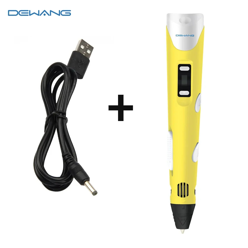 3D Printing Pen RP800A with USB - Includes PLA and ABS Filaments
