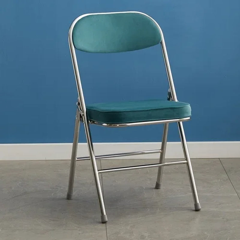 Retro Corduroy Dining Chairs Chairs for Kitchen Furniture Backrest Chair Neoclassical Design Creative Dining Room Folding Chair