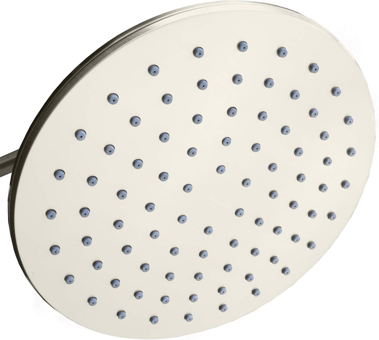 Luxury Spa Series: Brushed Nickel Rain Shower Head, 9-Inch round Rain Showerhead with 360 Tilt, Experience Rainfall with MAXX Comfort and Elegance (Brushed Nickel)