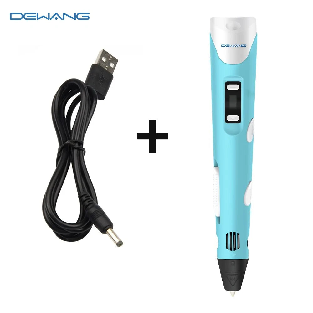 3D Printing Pen RP800A with USB - Includes PLA and ABS Filaments