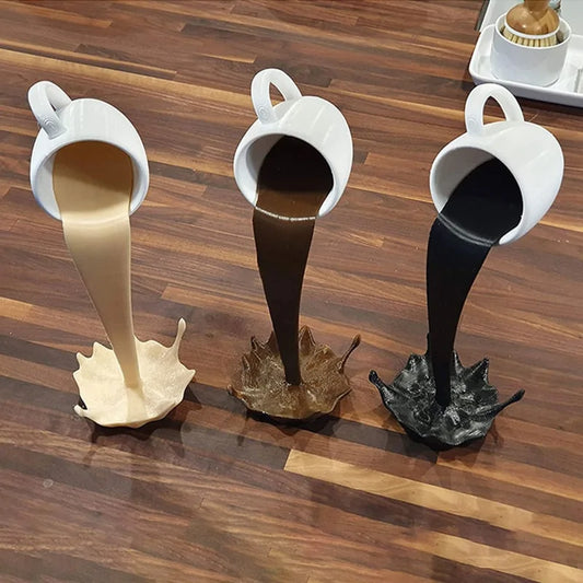 25cm Cup Sculpture  Magic Pouring Splash