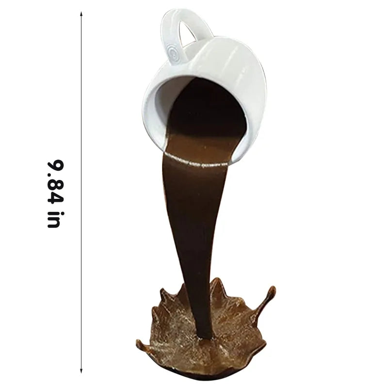 25cm Cup Sculpture  Magic Pouring Splash