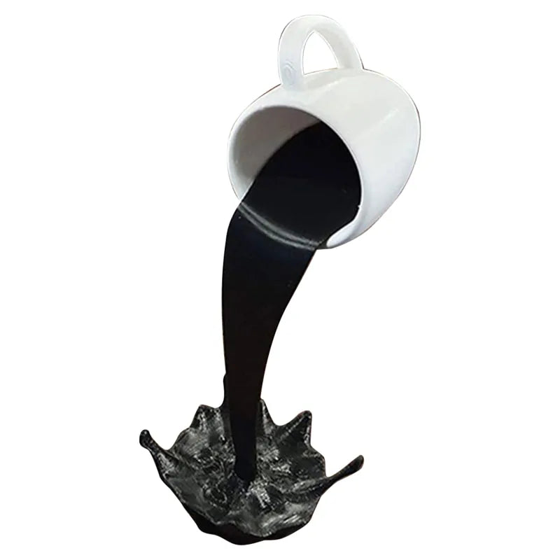 25cm Cup Sculpture  Magic Pouring Splash