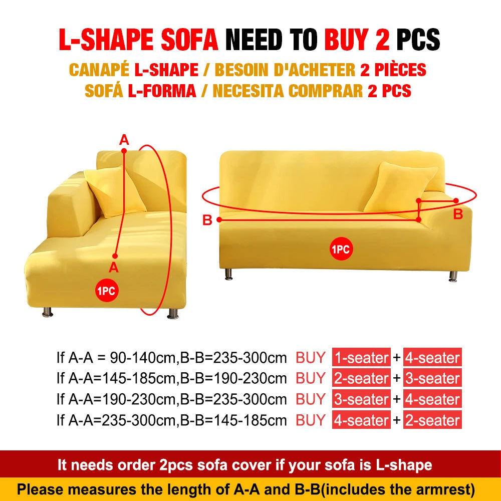 Christmas Sofa Covers for Living Room Sectional Corner Sofa Cover Elastic Couch Cover Slipcover Christmas Decor Sofa Cover