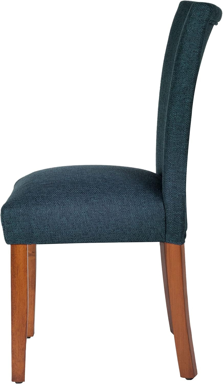 Parsons Classic Upholstered Accent Dining Chair, Set of 2, Navy