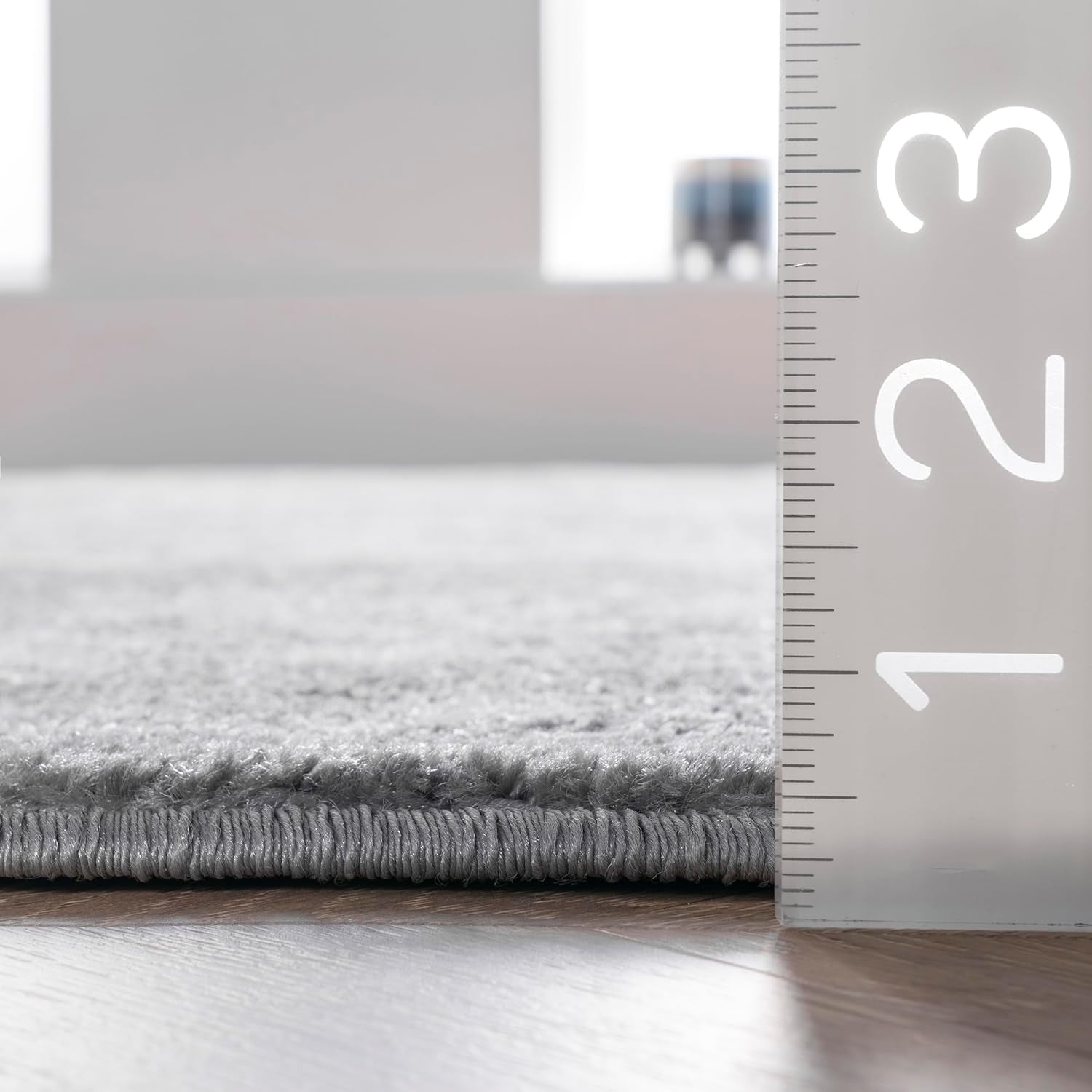 Odell Faded Vintage Area Rug, 12X15, Silver