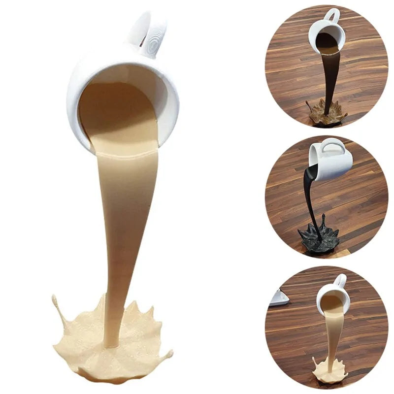 25cm Cup Sculpture  Magic Pouring Splash