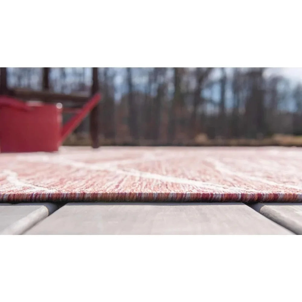 Outdoor Area Rug 9' X 12', Outdoor Botanical Collection Area Rug