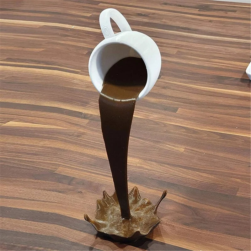 25cm Cup Sculpture  Magic Pouring Splash