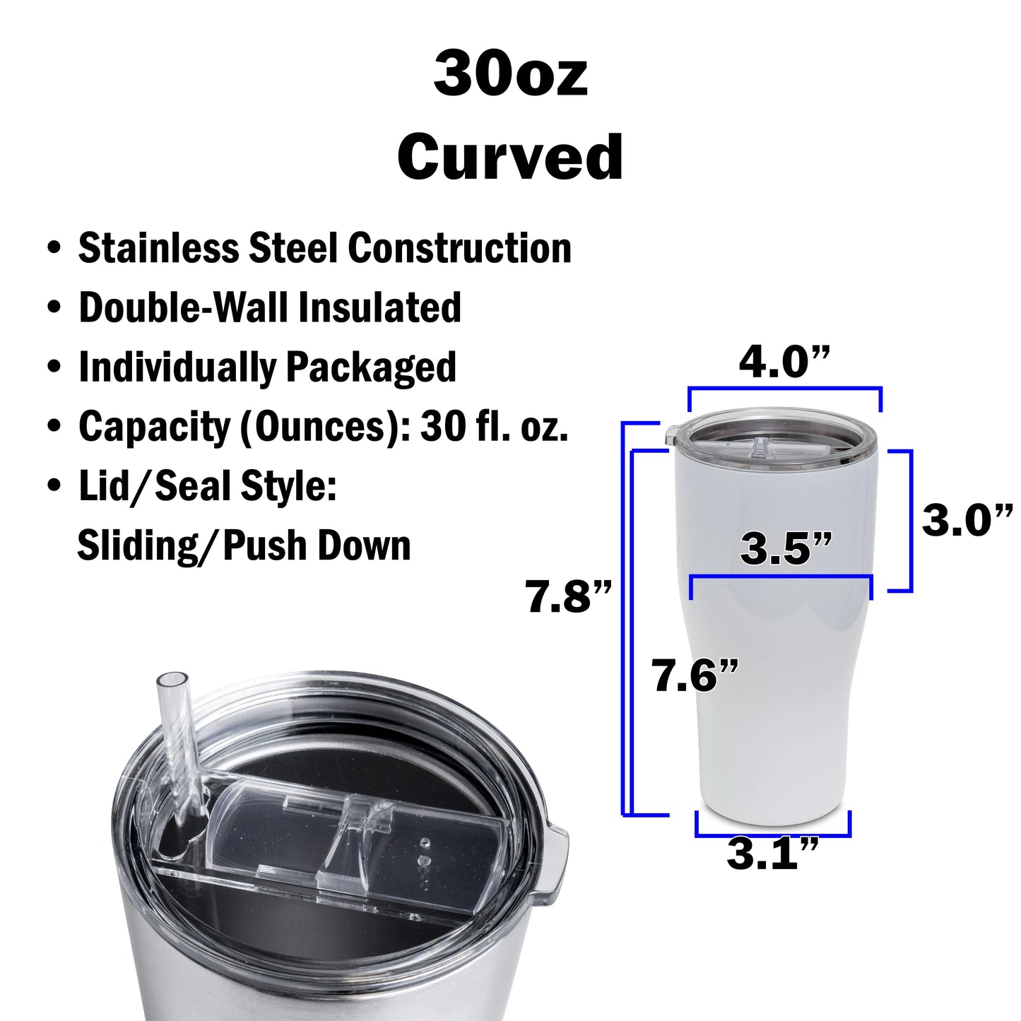 30oz Curve Tumbler