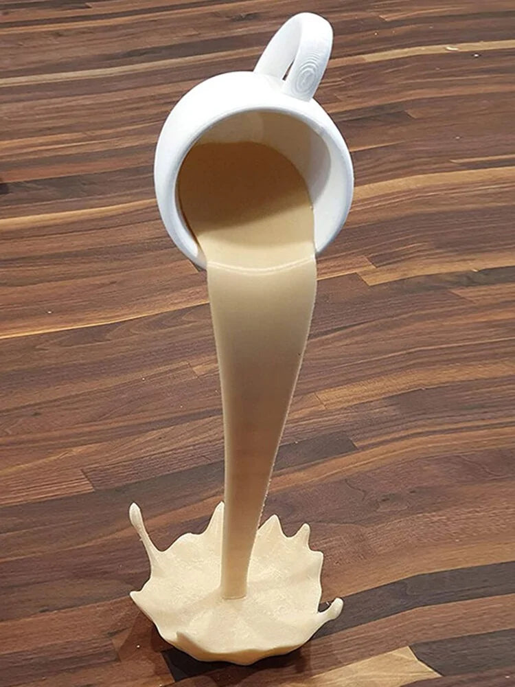 25cm Cup Sculpture  Magic Pouring Splash